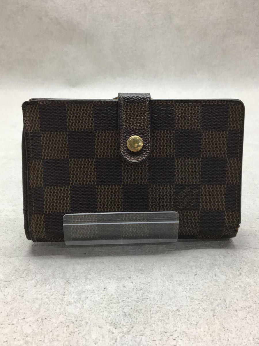 【楽天ランキング1位】 LOUIS VUITTON◆ポルト・モネ・ビエヴィエノワ_ダミエ・エベヌ_BRW/PVC/ブラウン/角擦れ、反り返り有 二つ折り財布(小銭入れあり) 【楽天ランキング1位】 LOUIS VUITTON◆ポルト・モネ・ビエヴィエノワ_ダミエ・エベヌ_BRW/PVC/ブラウン/角擦れ、反り返り有 二つ折り財布(小銭入れあり)