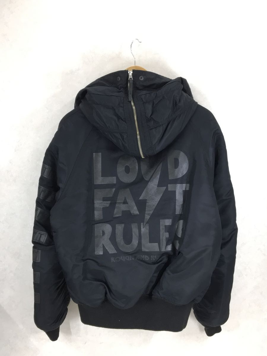 ROUGH AND RUGGED* flight jacket /1/ nylon /BLKRR-19990704/RR-19990704/ with a hood related product lack of //N2B