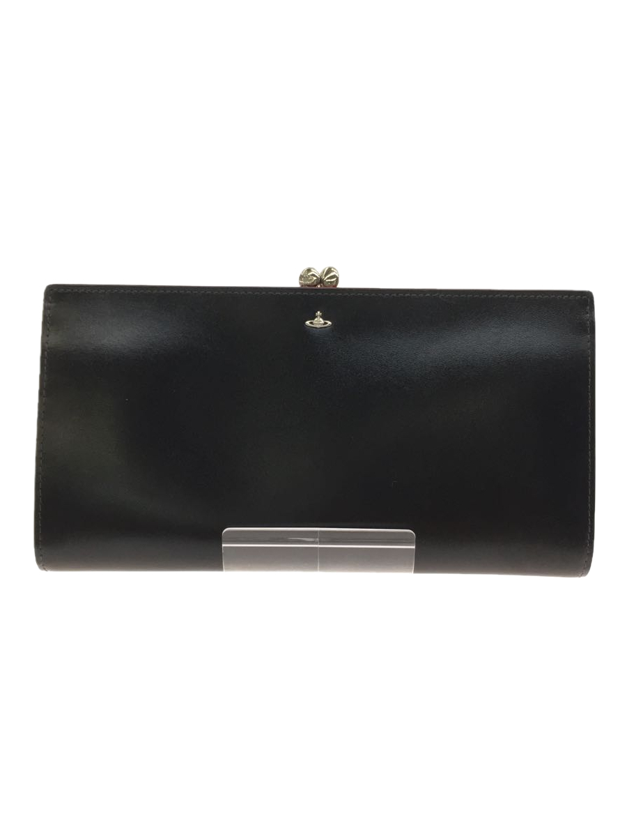 Vivienne Westwood◇長財布/レーヨン/BLK/無地/ユニセックス ファッション ファッション小物 財布 Vivienne Westwood 長財布
