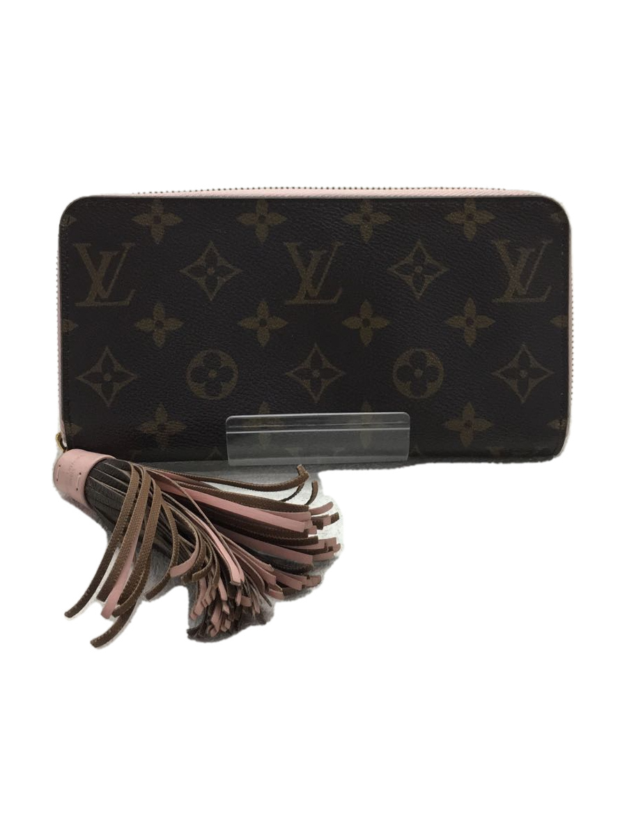 LOUIS VUITTON◇ジッピーウオレット/ラウンドジップ/タッセルローズ
