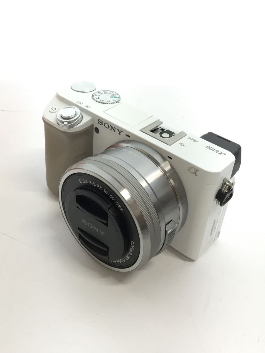 SONY◇デジタル一眼カメラ α6100 ILCE-6100Y ダブルズームレンズキット