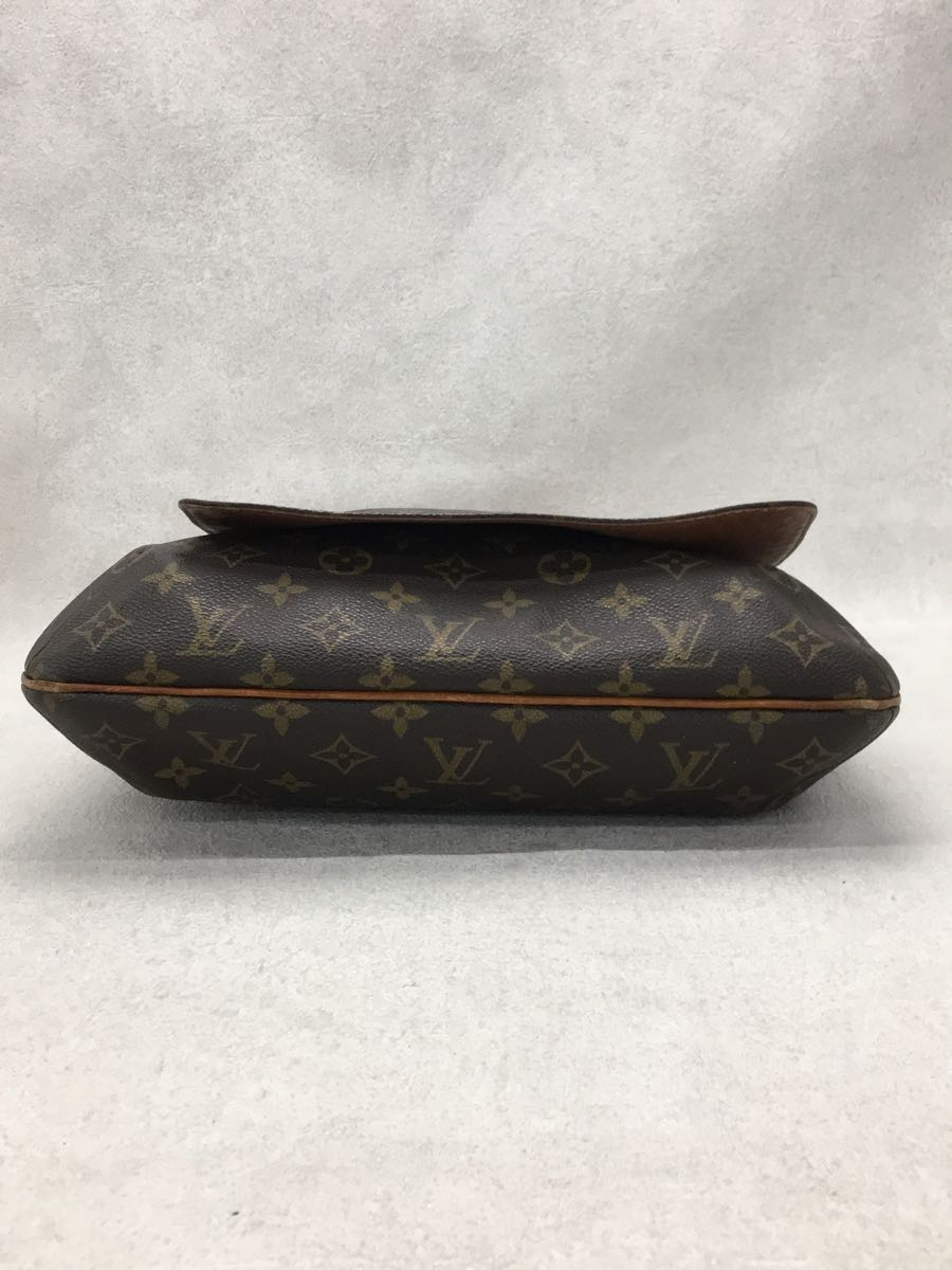 LOUIS VUITTON◆ミュゼット_モノグラム_BRW/PVC/BRW/内側ペン跡/溶け/ショルダー/LV/モノグラム_画像5