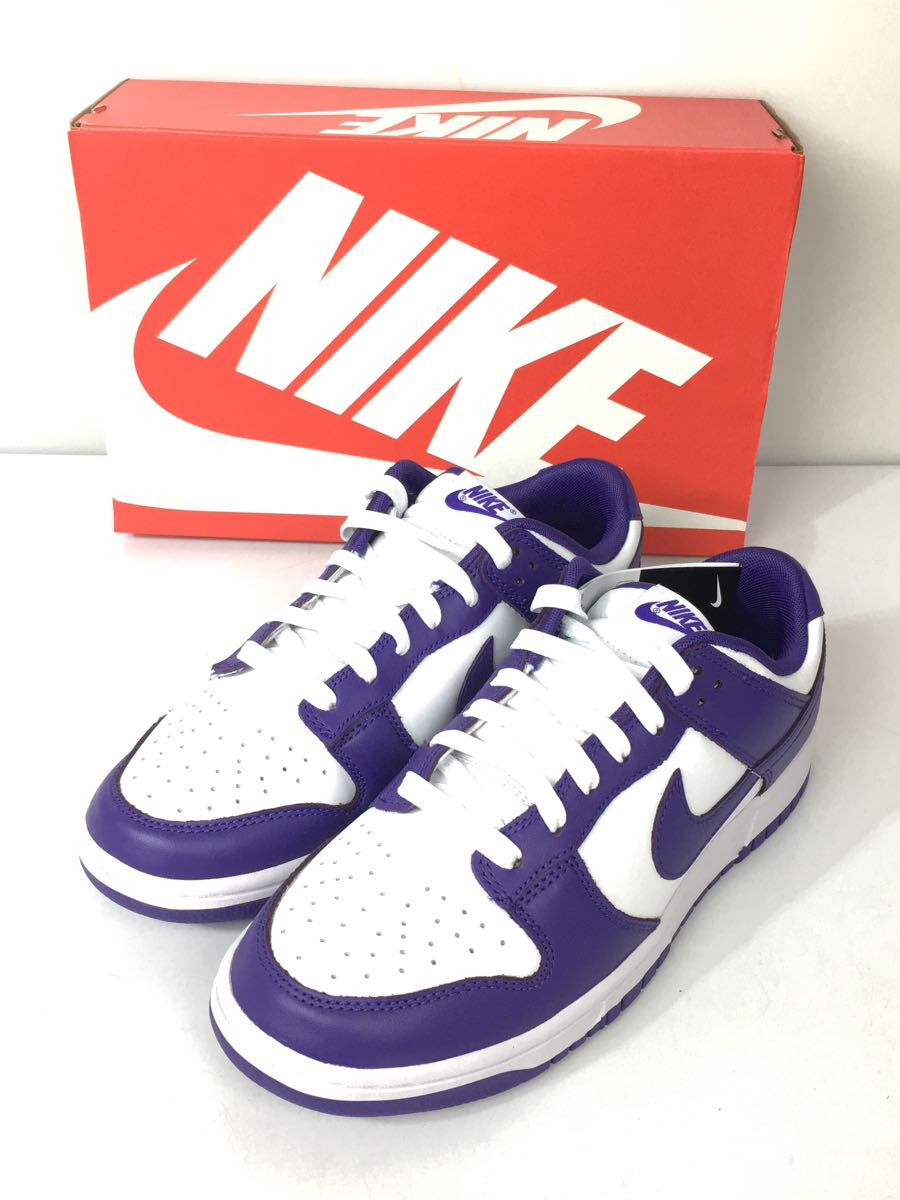 NIKE◆DUNK LOW RETRO/Court Purple/スニーカー/27cm/パープル/DD1391-104_画像7