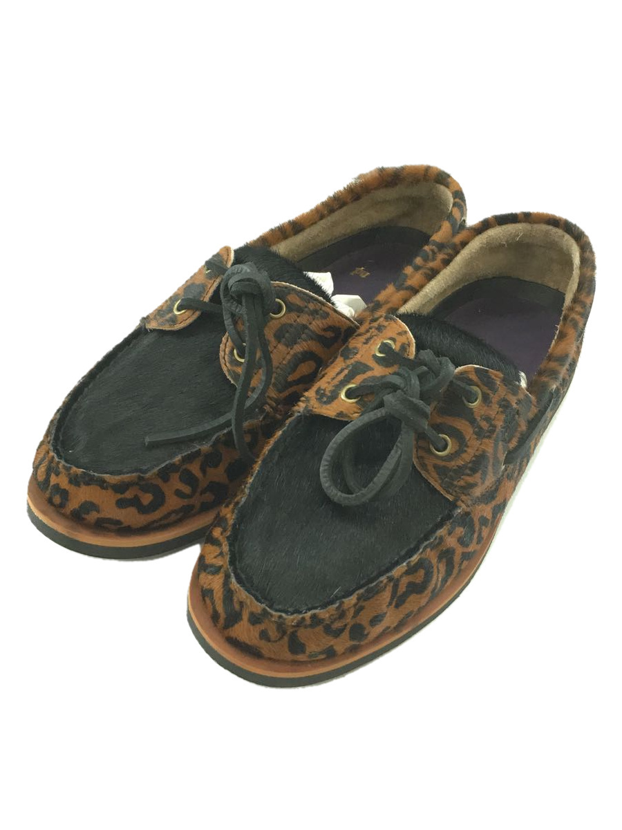 Timberland◆LEOPARD CLASSIC BOAT 3EYE/29cm/BRW/ハラコ/A5YYB_画像2