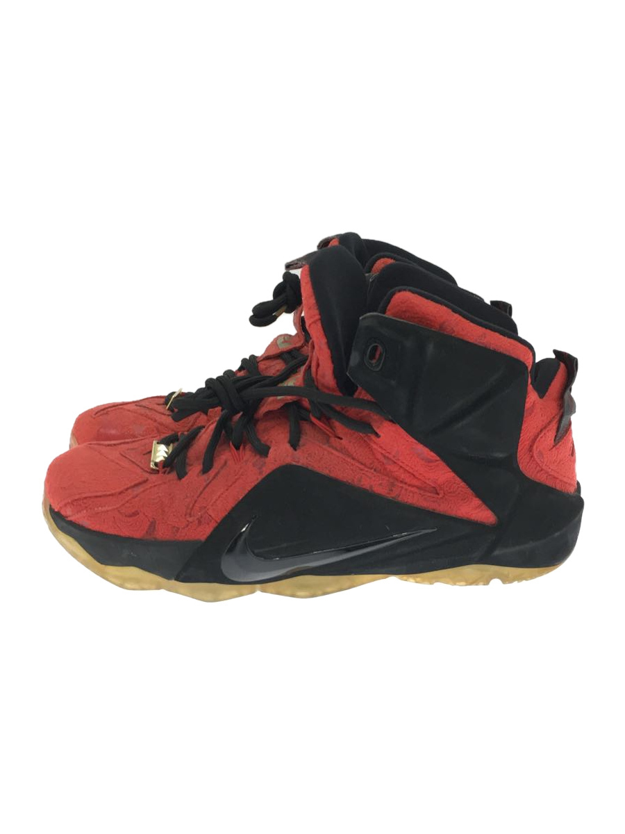 NIKE◆LEBRON 12 EXT CORK/レブロンコルク/ベージュ/768829-100/26cm/BEG_画像1