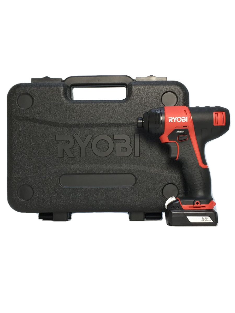 RYOBI◆インパクトドライバー/電動工具/バッテリーセット/BID-1110L1