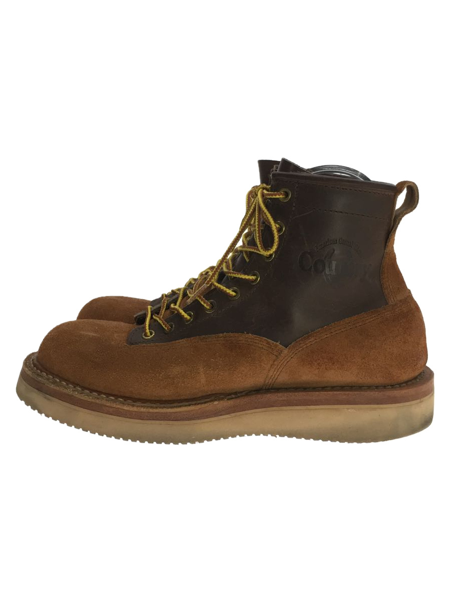 WHITE'S BOOTS◇NORTHWEST/RED DOG/レザー切替/US8.5/BRW/スウェード
