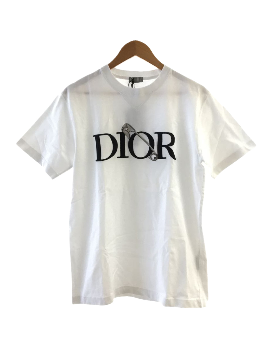 Dior HOMME◇20AW/Dior and Judy Blame Tee/Tシャツ/S/コットン/WHT