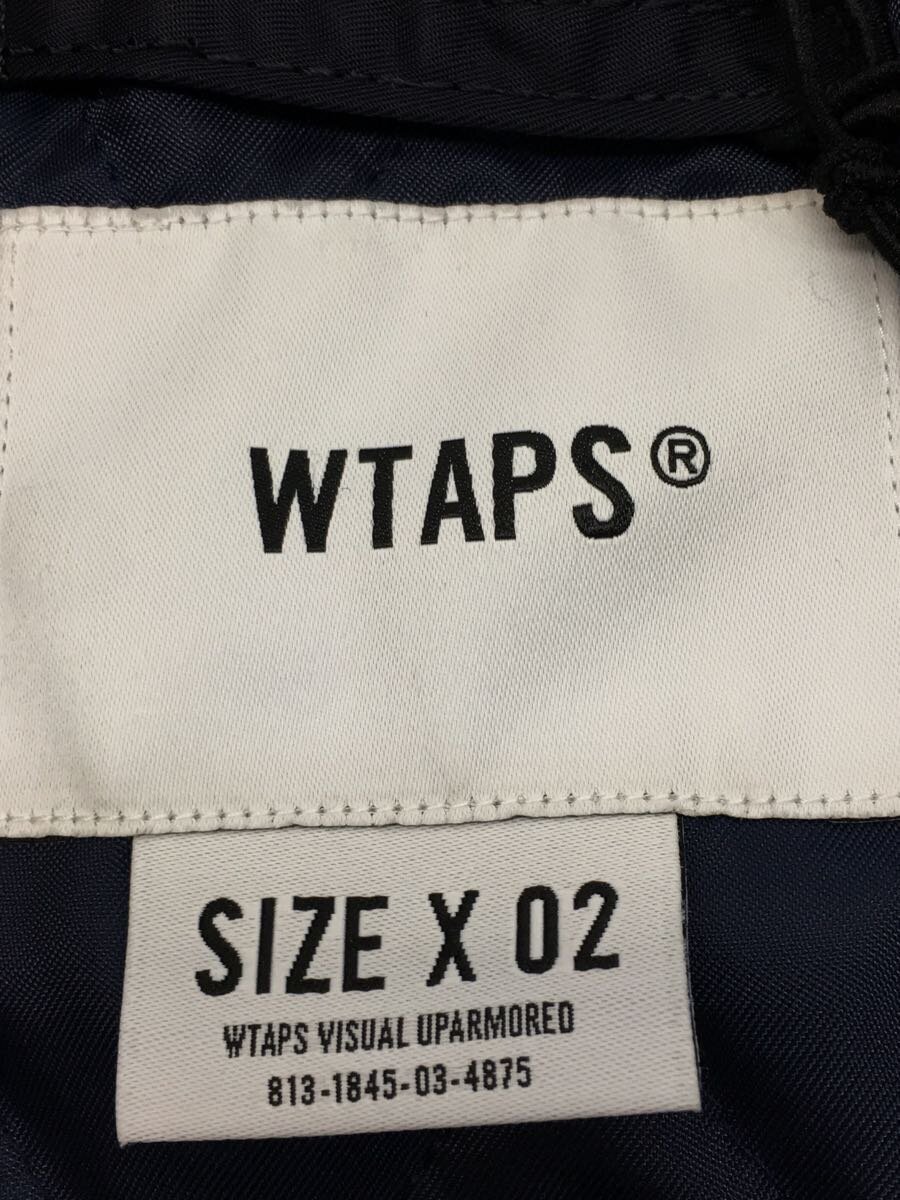 WTAPS◇ナイロンジャケット M ナイロン NVY 無地 ジャケット、上着