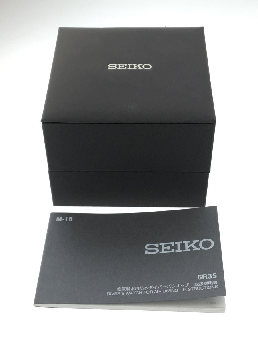 SEIKO◆自動巻腕時計/アナログ/ステンレス/SLV/SLV/6R35-00P0/プロスペックス_画像6