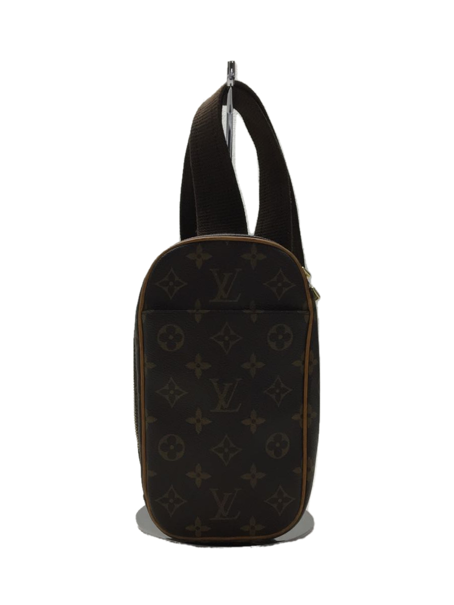 ネット限定】 LOUIS VUITTON◇ポシェット・ガンジュ_モノグラム_BRW