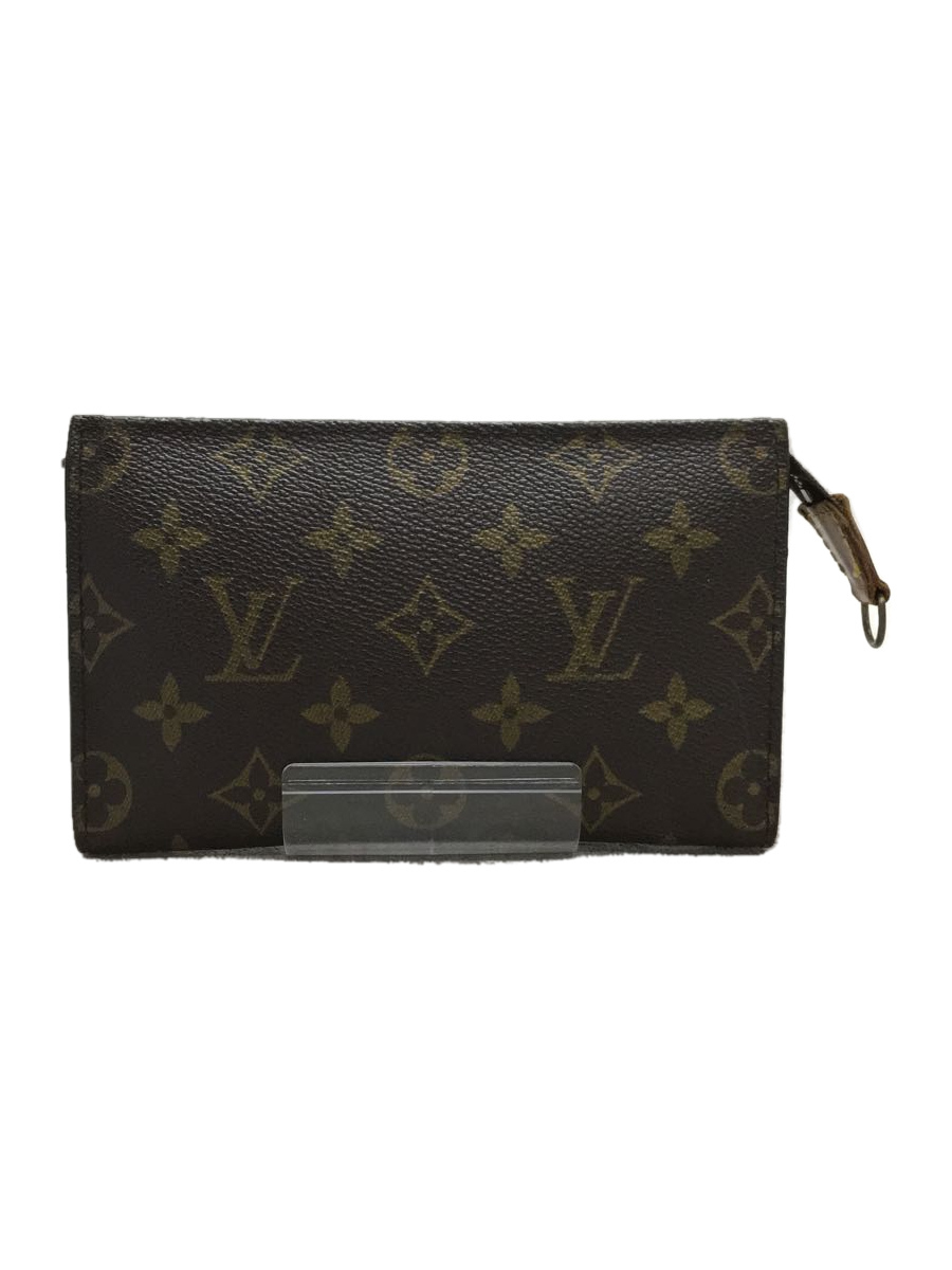 LOUIS VUITTON◆ポッシュ・トワレット15_モノグラム_BRW/PVC/BRW/内部劣化_画像1