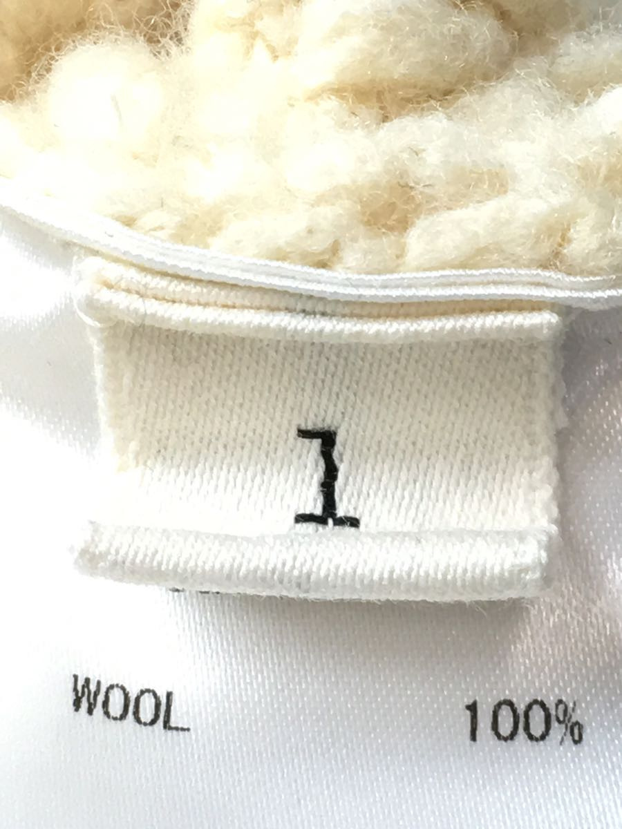 unfil◆French Merino Cable Knit Sweater/1/ウール/BEG/OEFL-UW149/_画像4