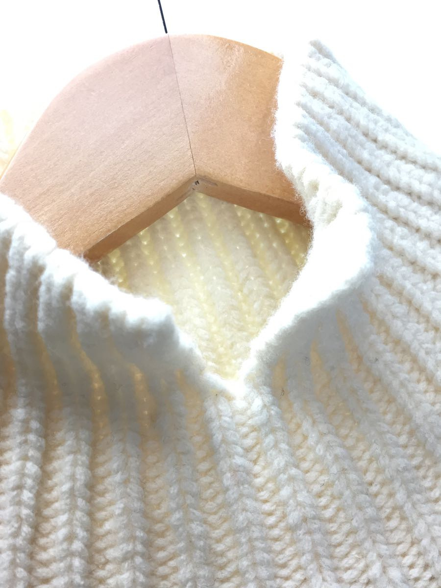 unfil◆French Merino Cable Knit Sweater/1/ウール/BEG/OEFL-UW149/_画像8