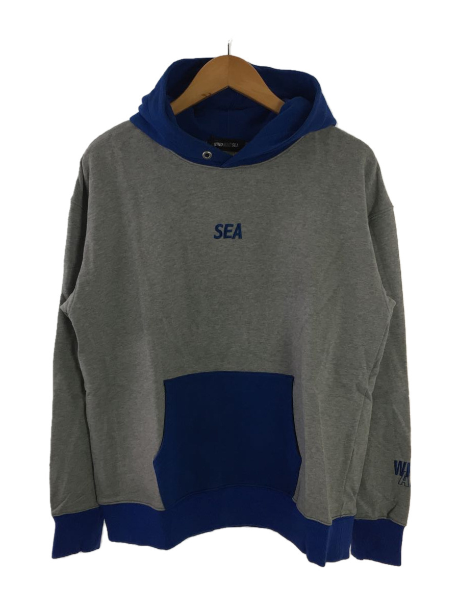 WIND AND SEA◆20SS/WDS-20S-TPS-03/2T HOODIE PULLOVER/プルオーバーパーカー/M/切替_画像1