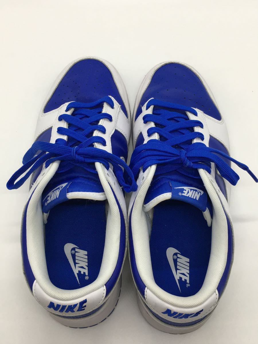 NIKE◆Dunk Low Racer Blue and White/ローカットスニーカー/28.5cm/BLU_画像3