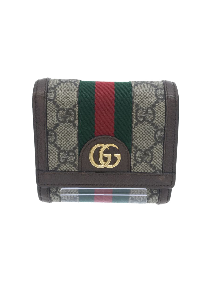 GUCCI◇コインケース/PVC/BLK/総柄