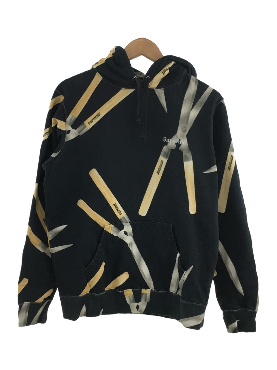 Supreme S BLK Shears Hooded Sweatshir