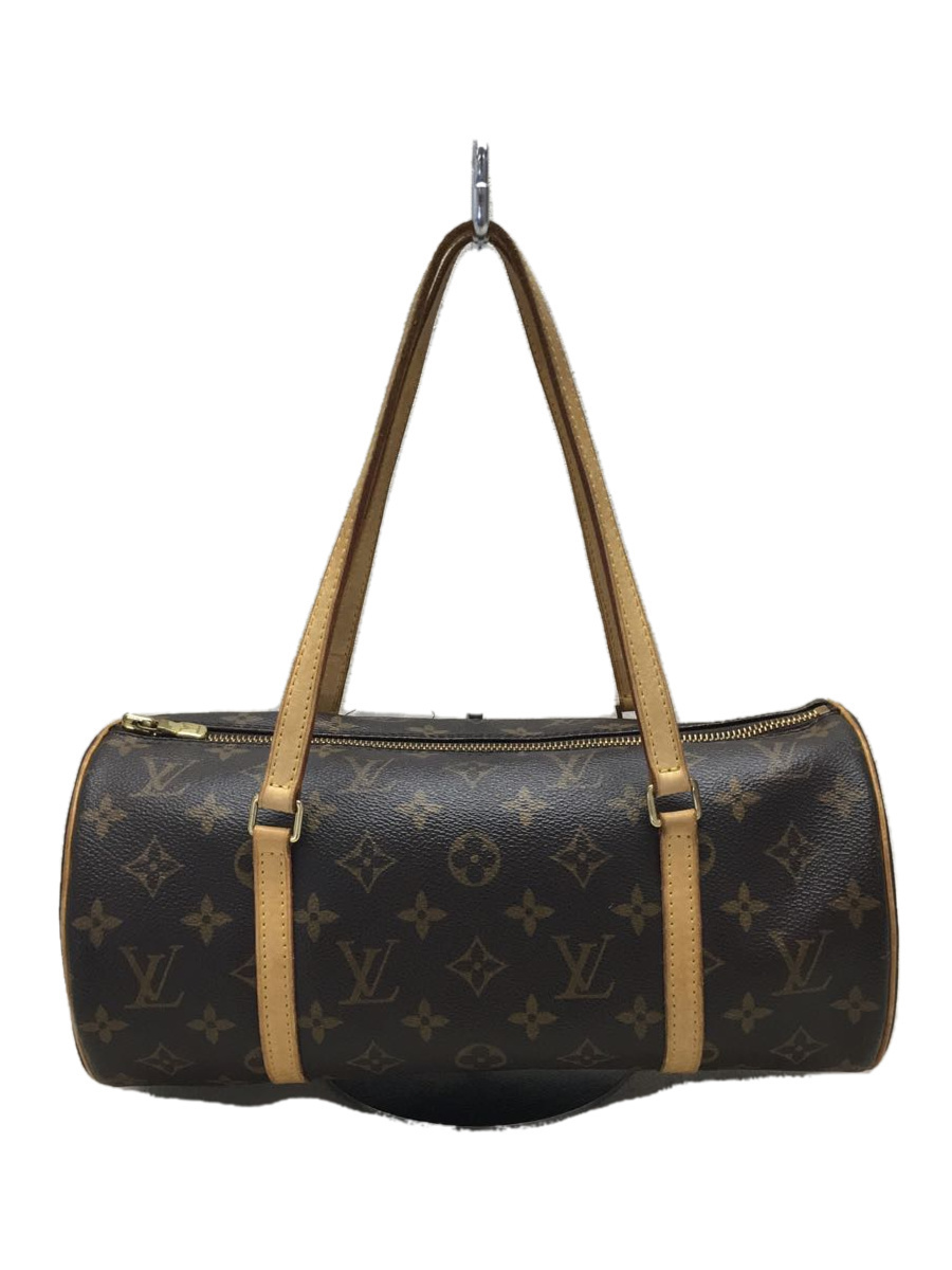 LOUIS VUITTON◆パピヨン30/ハンドバッグ/PVC/BRW/総柄/M51385_画像1