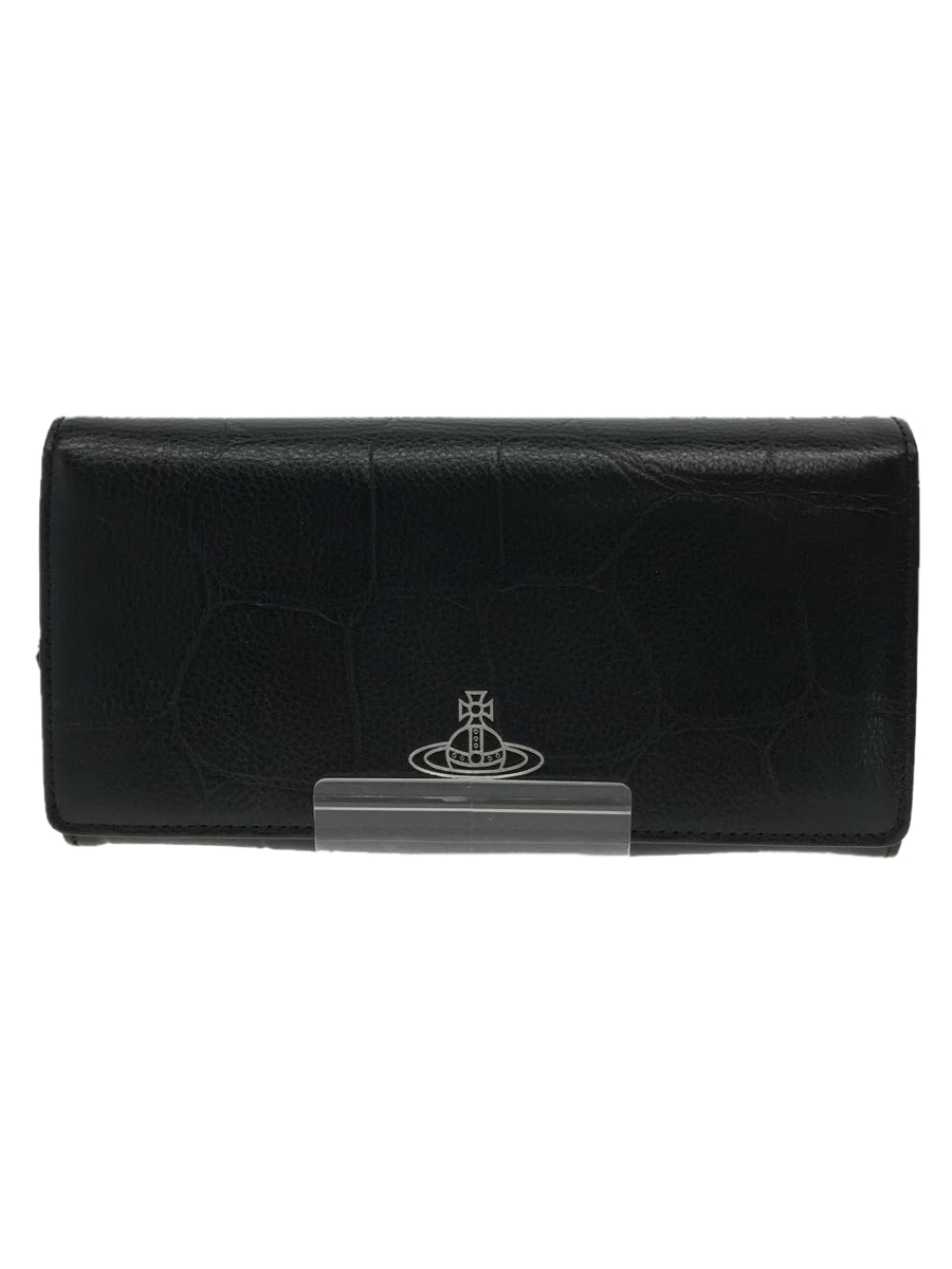 売れ筋ランキングも Westwood◆BELFAST Vivienne MAN WALLET/長財布/レザー/BLK/型押し/51080021 ZIP 長財布(小銭入れあり) 売れ筋ランキングも Westwood◆BELFAST Vivienne MAN WALLET/長財布/レザー/BLK/型押し/51080021 ZIP 長財布(小銭入れあり)
