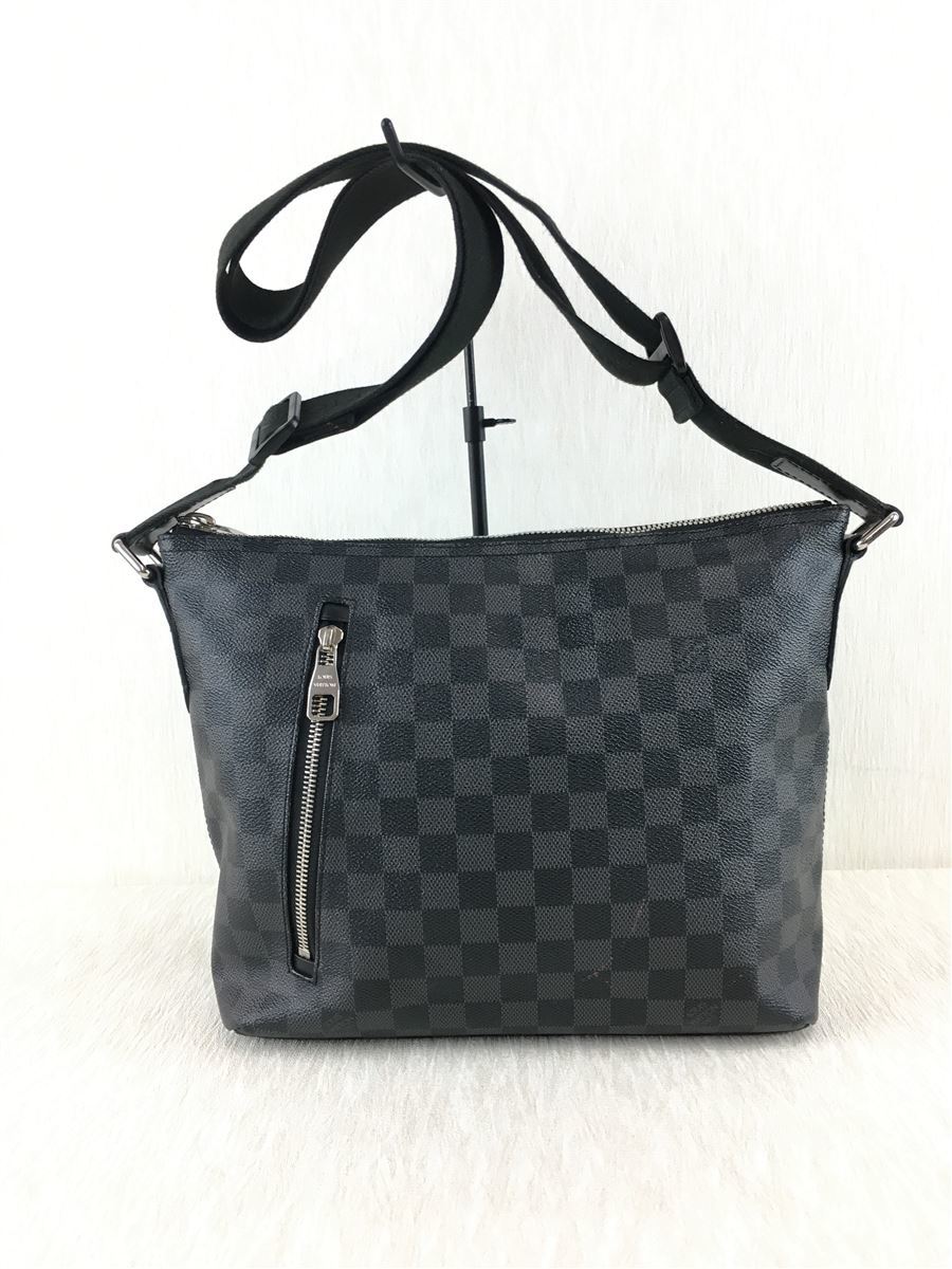 LOUIS VUITTON◇ミック PM NM_ダミエグラフィット/PVC/BLK/N41211