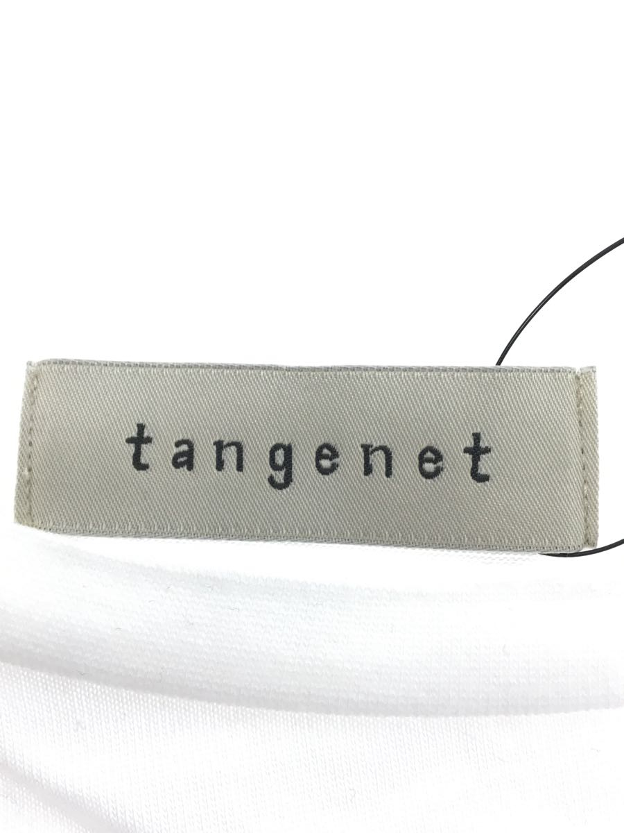 TANGENET/Tシャツ/XL/コットン/WHT/無地/クルーネック/胸ポケット/タンジェント_画像3