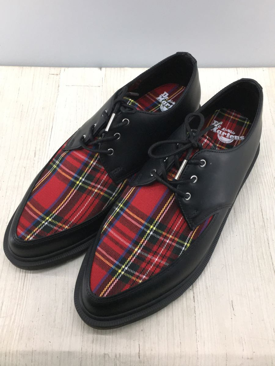 Dr.Martens◆ドレスシューズ/UK9/BLK/レザー_画像2