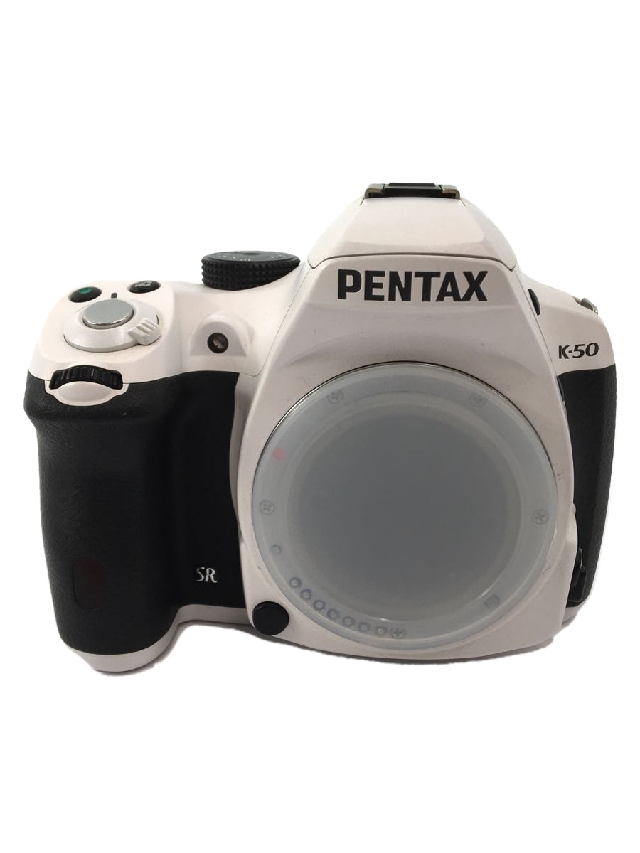 2年保証』 PENTAX◇デジタル一眼カメラ PENTAX [ホワイト] ボディ K-50