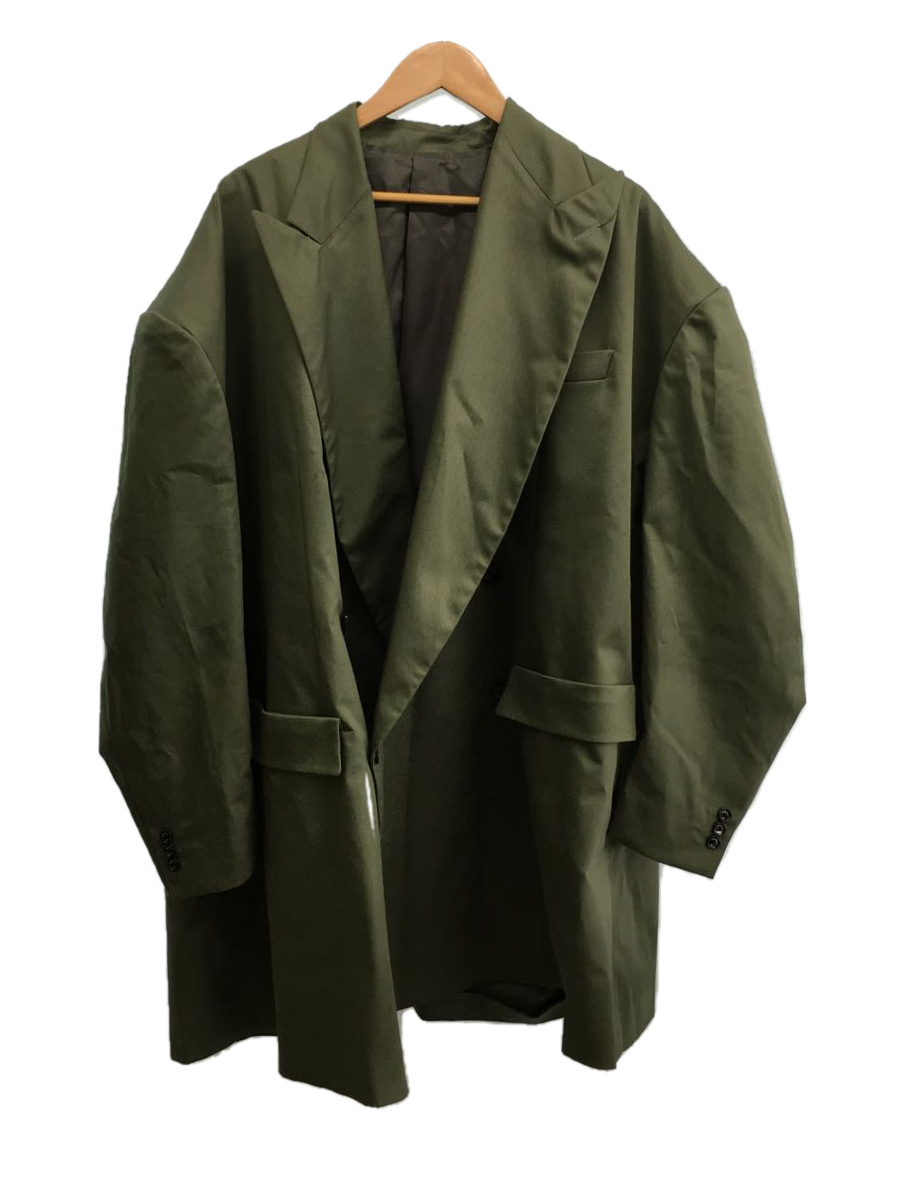 本物 RequaL/lapel jacket/2/コットン/KHK/RQ22SS-JK06 peak Mサイズ