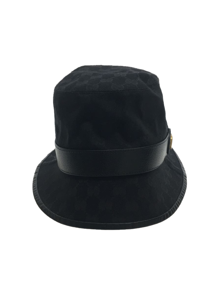 GUCCI◇バケットハット/M/BLK/レディース | litgearshop.com