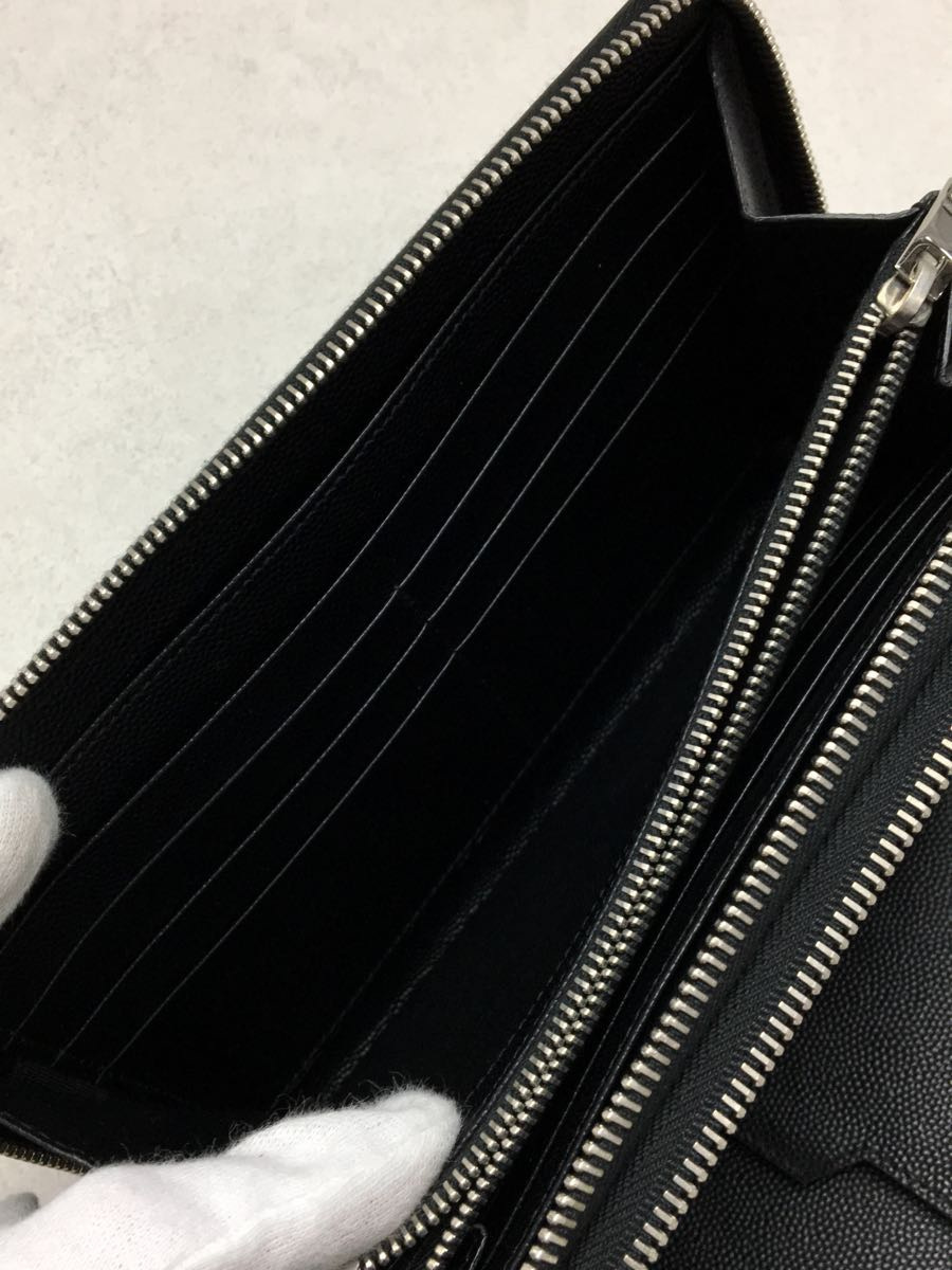 SAINT LAURENT◇サンローラン/長財布/レザー/BLK/メンズ | inmarco.ae