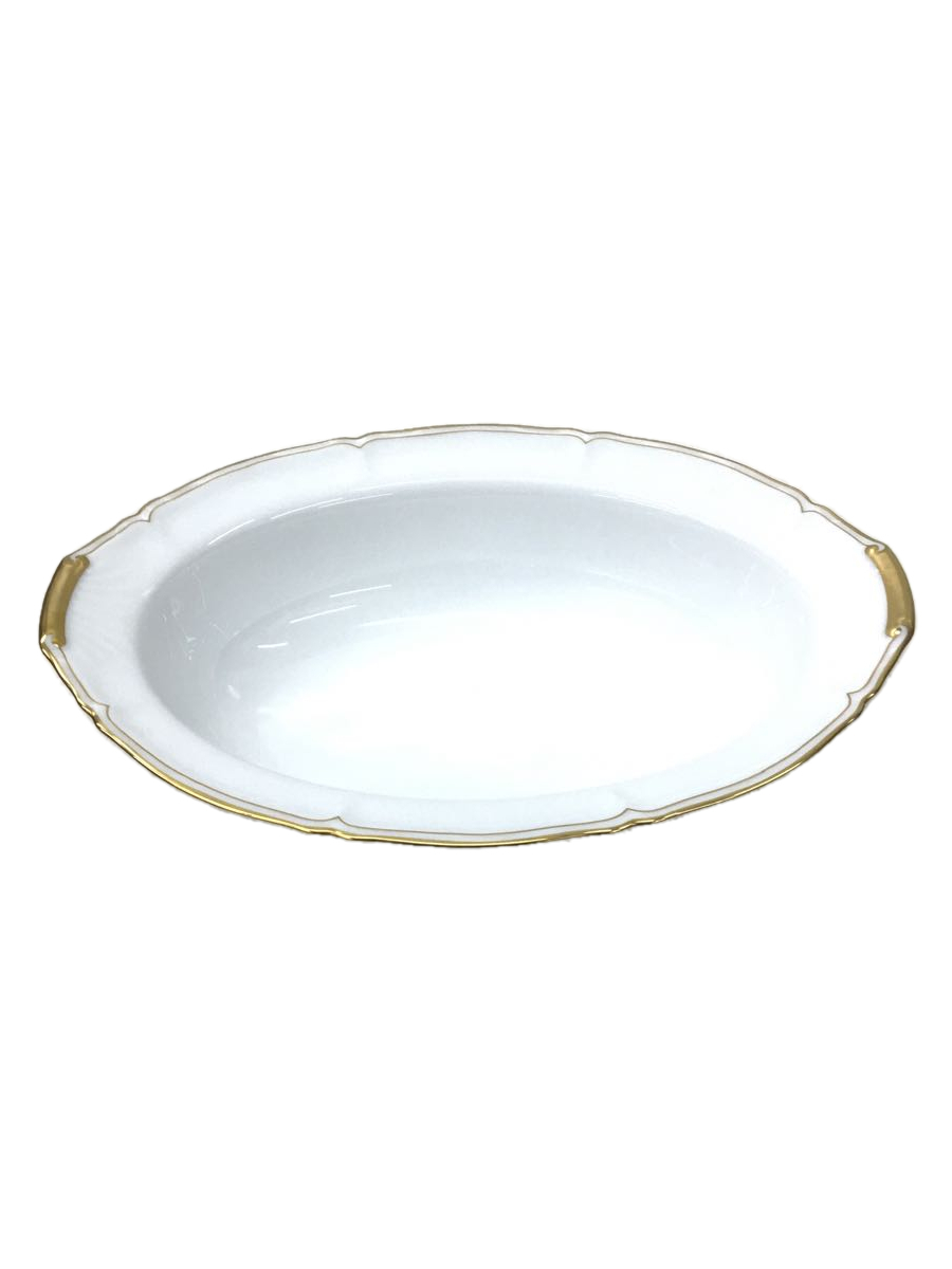 大倉陶園◆カレー皿/WHT/ホワイトマスターピース
