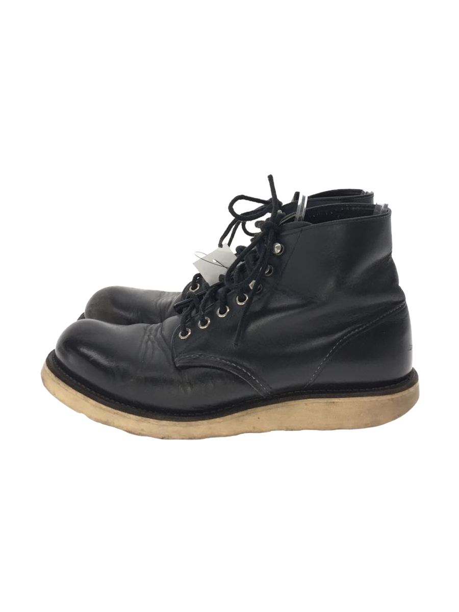 RED WING◆ブーツ/US7.5/BLK