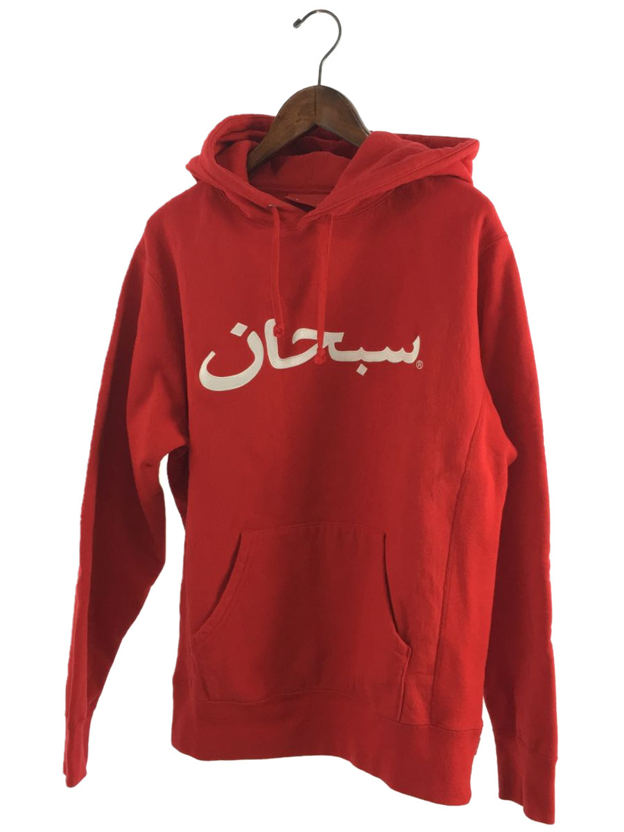 Supreme◆Arabic Logo Hooded Sweatshirt/M/コットン/RED