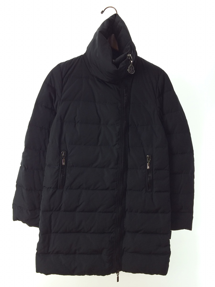 MONCLER◇GERBOISE/ジェルボワーズ/0/ナイロン/ブラック/黒