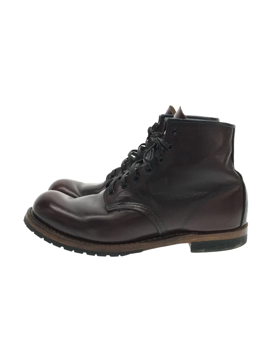 RED WING◆レースアップブーツ/US8.5/BRW/レザー//プレーントゥ BECKMAN ベックマン 9411 MADE IN USA_画像1