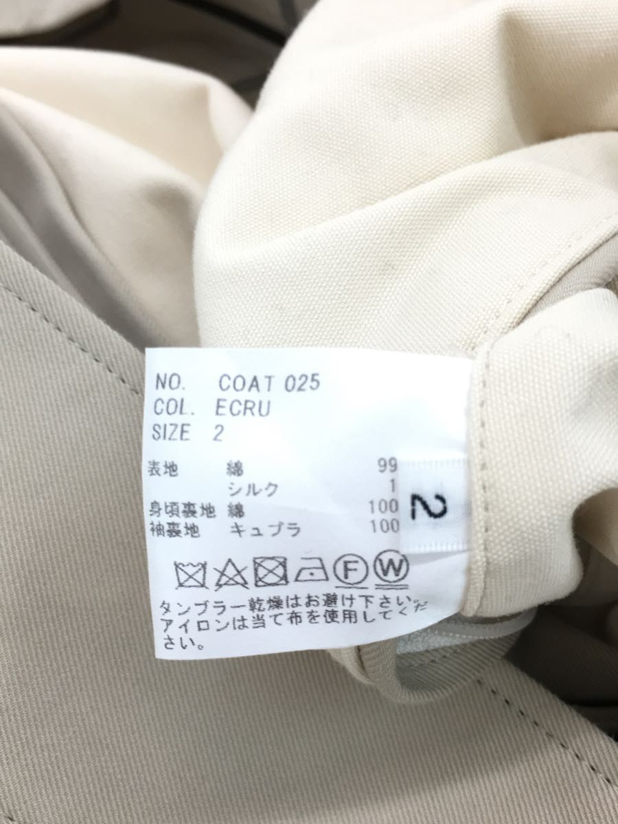 HEUGN/Albert/ステンカラーコート/2/コットン/BEG | inmano.com.br