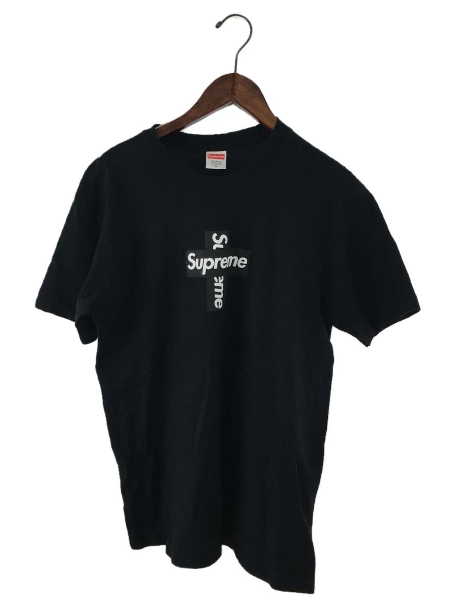 SALE/60%OFF】 Supreme◇Tシャツ/M/コットン/BLK/cross box logo