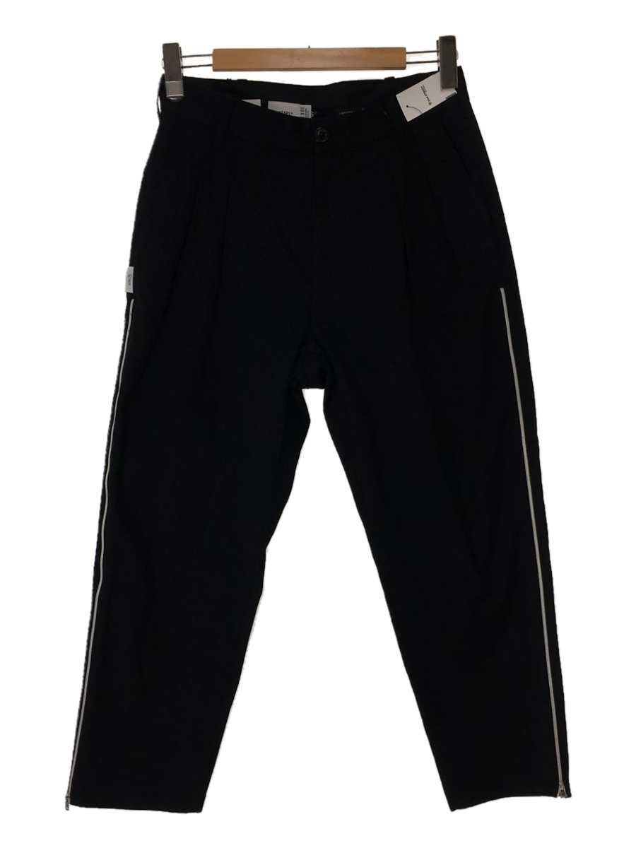UNDERCOVER◇×WTAPS/TWILL SIDE ZIP 2TUCK/ボトム/S/ポリエステル/BLK