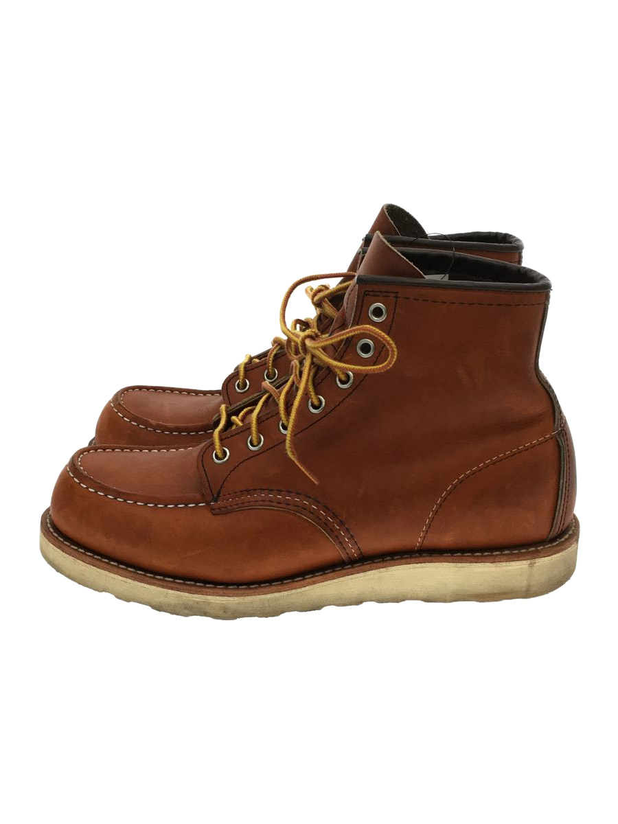 RED WING◆レースアップブーツ/US8.5/BRW/レザー//レースアップ