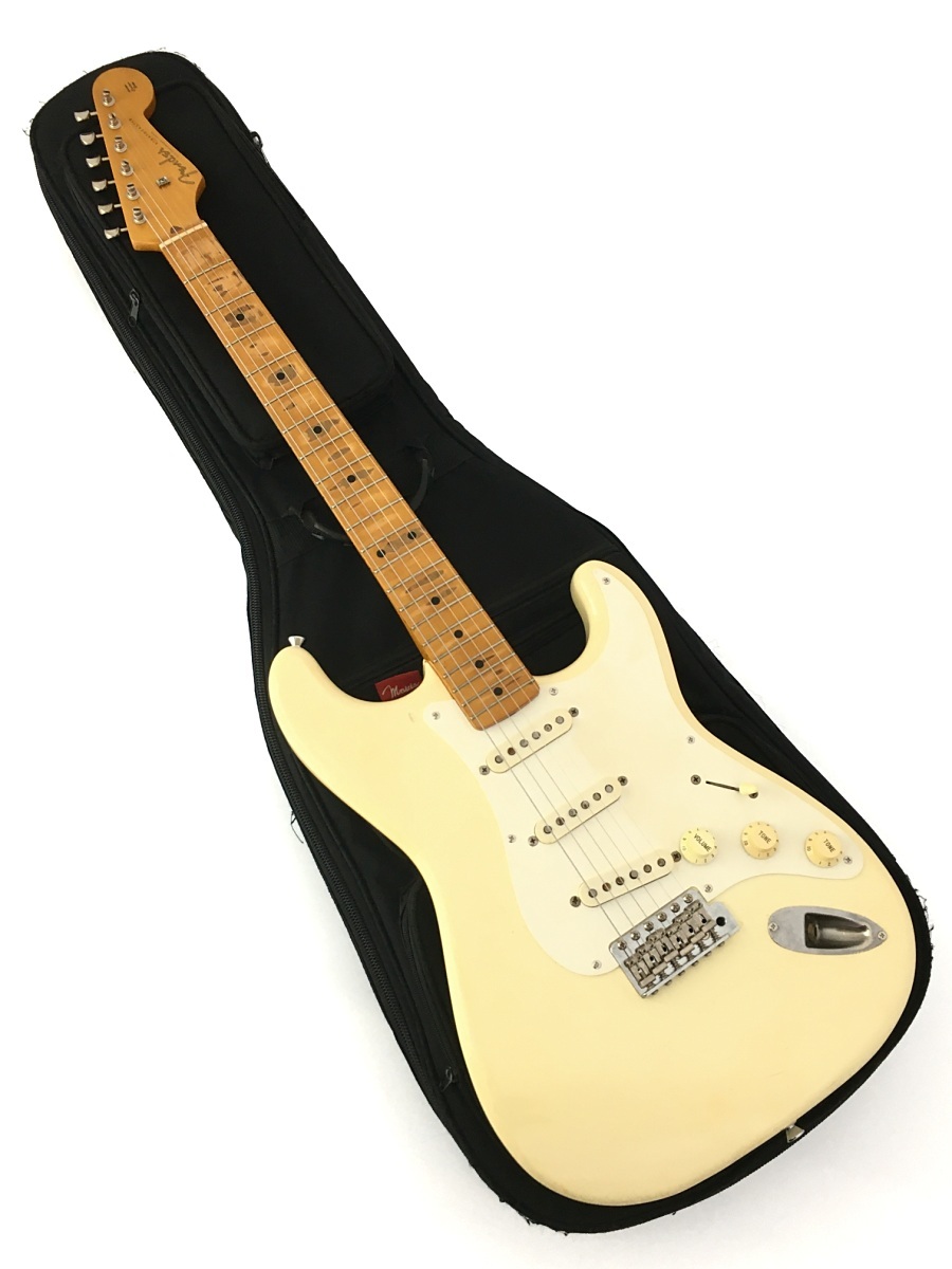 Fender Japan◆ST57-70/WH/1993～1994/ST-57C/STヴィンテージPU/塗装剥がれ有_画像6
