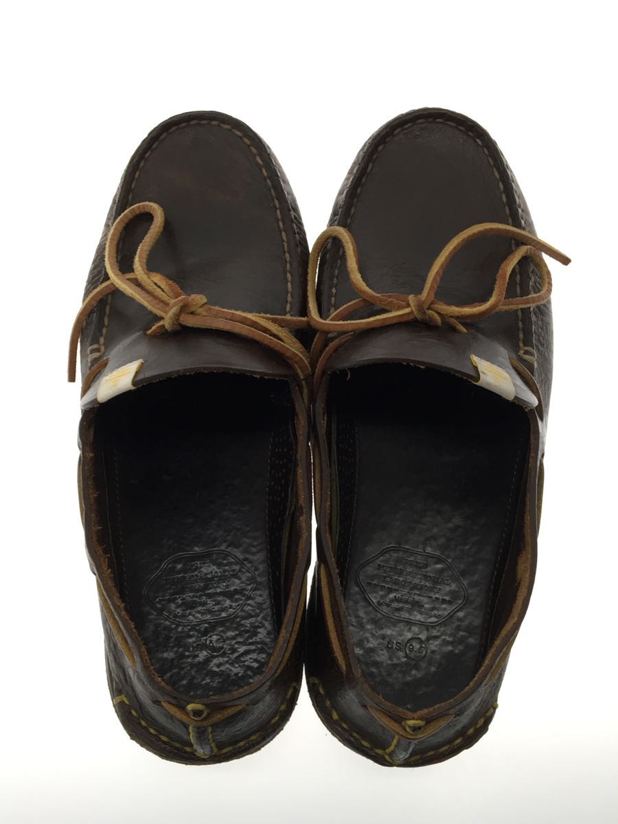 visvim◆デッキシューズ/US9.5/BRW_画像4