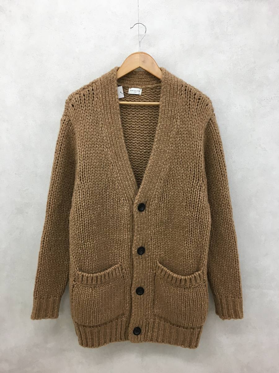 最新最全の VAN DRIES NOTEN◇カーディガン(厚手)/S/ウール/ベージュ