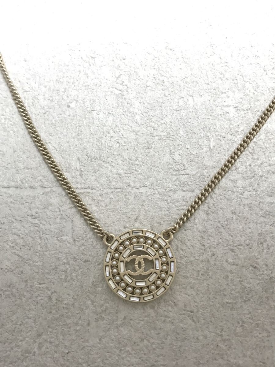 大好き CHANEL◇ネックレス/CCロゴ/パールコンビ/パールメッキ/パール