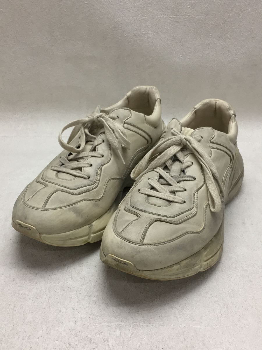 GUCCI◇RHYTON/ダッドスニーカー/ヴィンテージ加工/498916/ハイカット