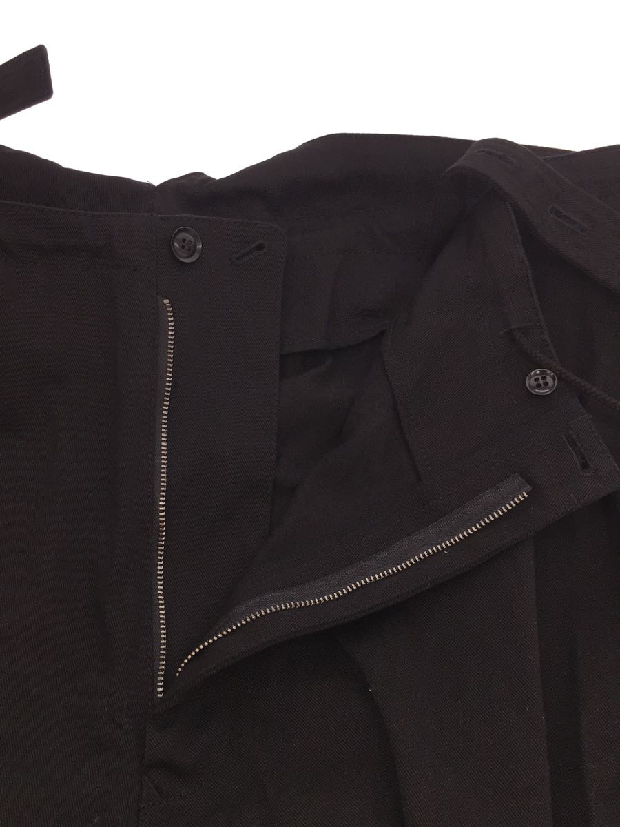 yohji yamamoto POUR HOMME◇オーバーオール/2/コットン/BLK