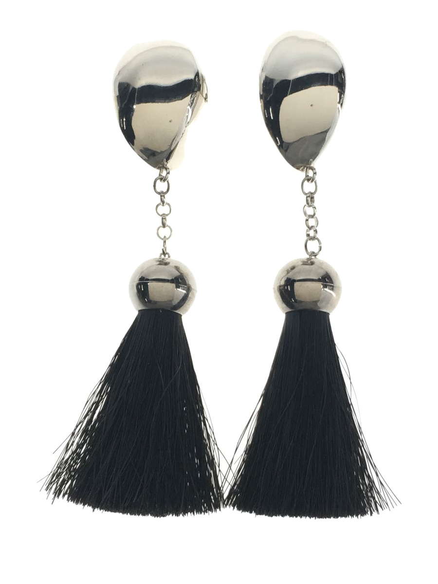 保障できる】 TOGA PULLA◇Metal fringe earrings/イヤリング/シルバー