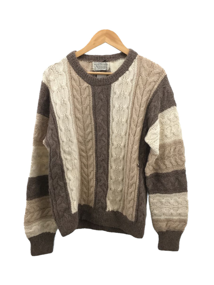andean imports/HAND KNITTED IN PERU/セーター(厚手)/M/アルパカ/クリーム