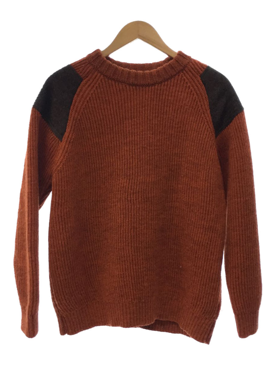 Oldderby Knitwear◆セーター(厚手)/36/ウール/オレンジ/JC0002