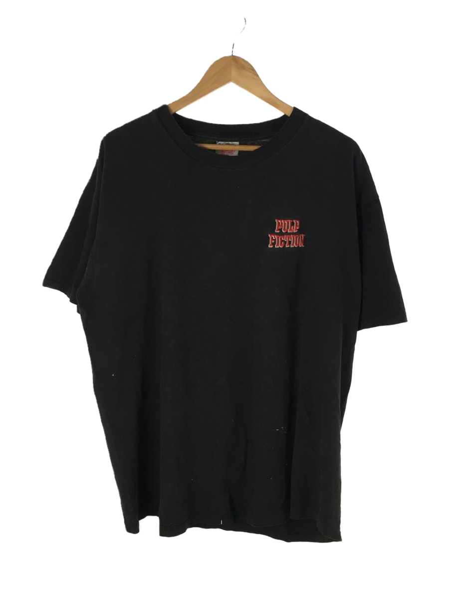 ONEITA◆Tシャツ/XL/コットン/BLK/PULP FICTION/90S